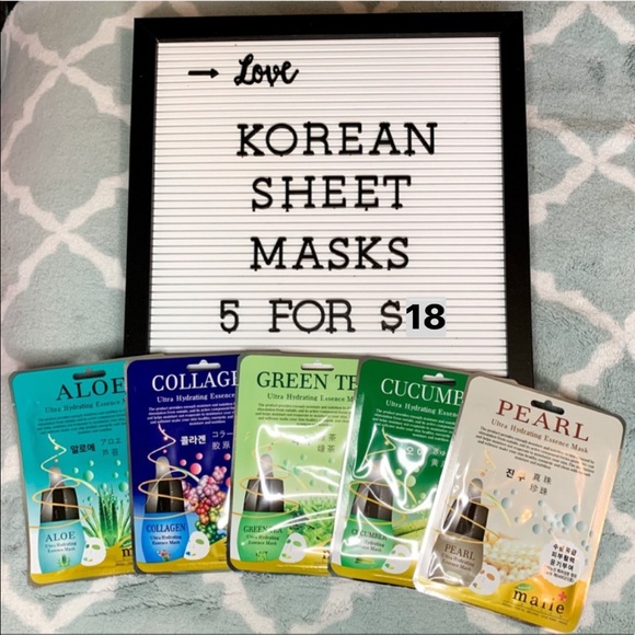 malie Other - NEW Korean Ultra Hydrating Sheet Masks